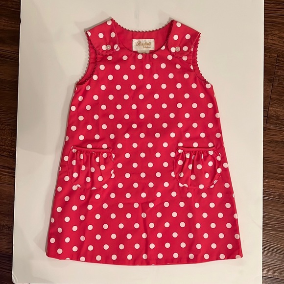 Hot pink and white polkadot dress. Rosalina brand size 18 months - Picture 1 of 2